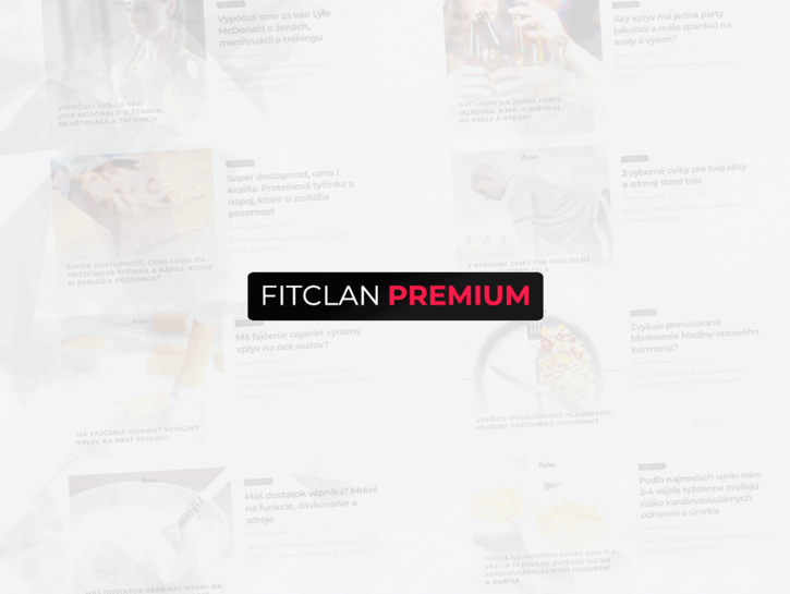 Je tu Fitclan Premium v.2. Čo všetko je nové, čo zostáva a čo chystáme?