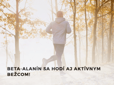 Beta-alanín sa hodí aj aktívnym bežcom!