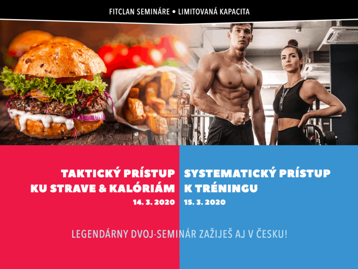 Fitclan dvoj-seminár zažiješ aj v Česku! Príď a uži si fitness udalosť, na ktorú sa nezabúda