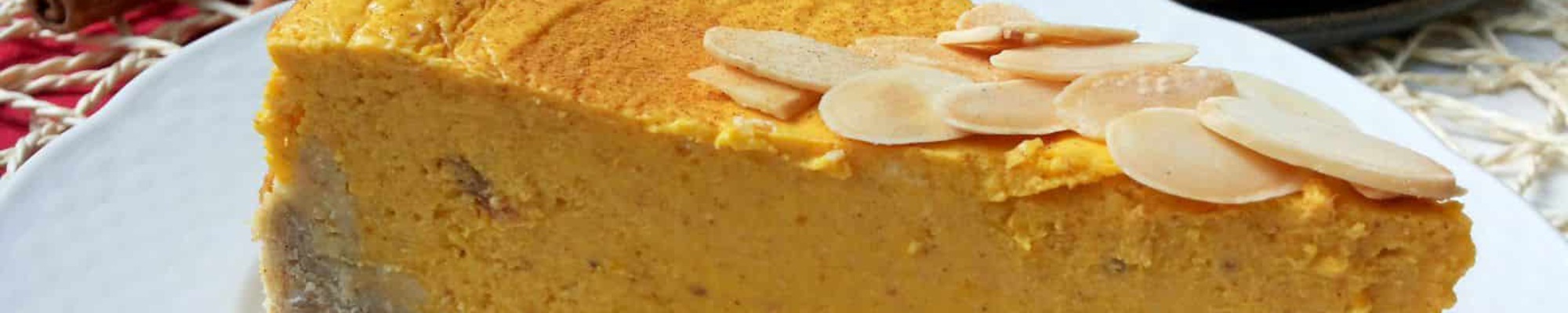 Voňavý tekvicový cheesecake so slušným množstvom bielkovín (Recept)