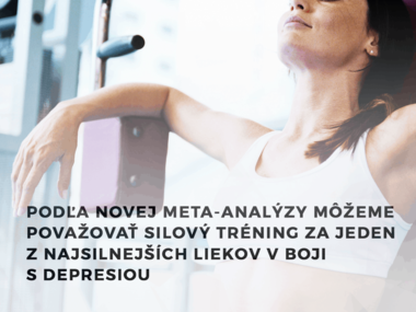 Podľa novej meta-analýzy môžeme považovať silový tréning za jeden z najsilnejších liekov v boji s depresiou