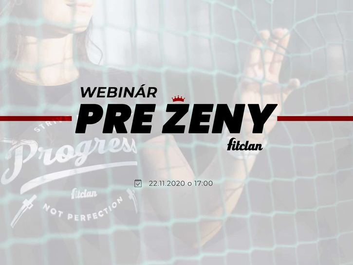 FITCLAN WEBINÁR pre ženy